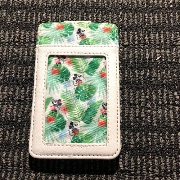 ☘️ Disney Tropical Mickey Mouse Card Holder - Picture 2 of 3